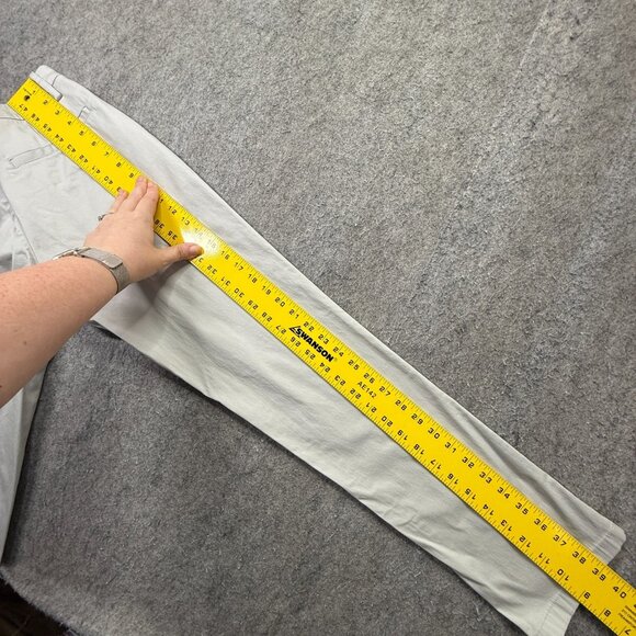 Birddogs Boom Pants Men 28 x 30 Light Gray Nylon Lined Stretch Taper Boomstick - Picture 12 of 16